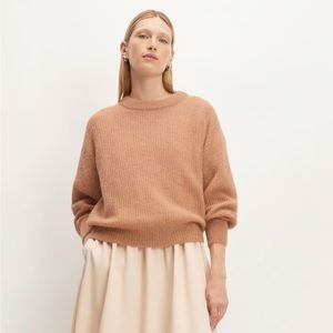 Everlane oversized alpaca sweater